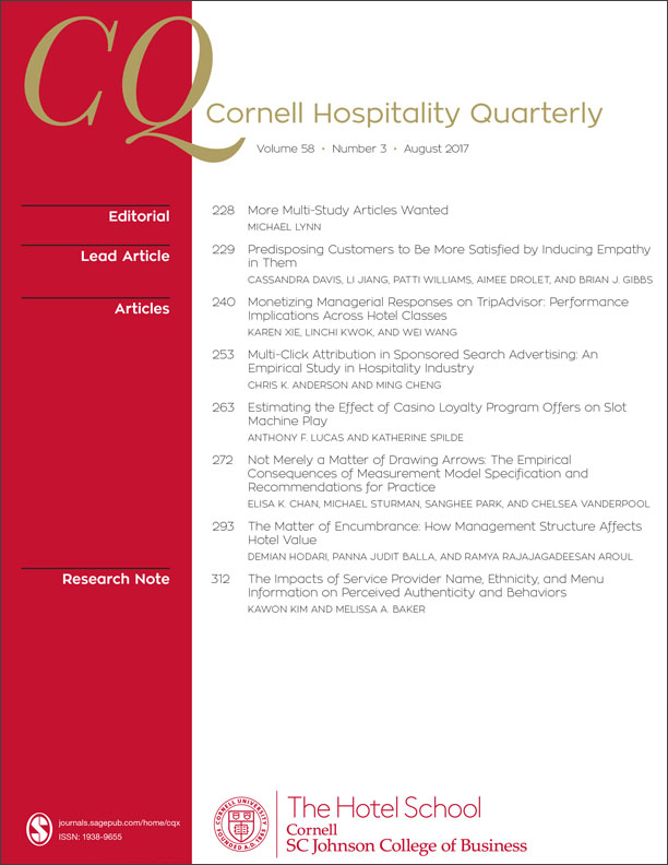Cornell Hospitality Quarterly