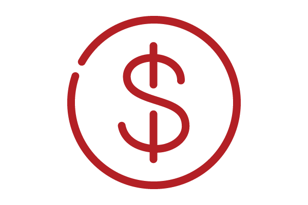 Dollar sign icon